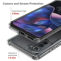 AquaFle dizajniran za Moto Edge 5G Case Transparent Clear