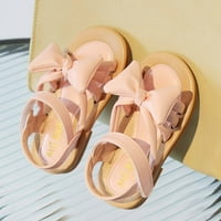 Lovskoo Toddler Cipele Mjeseci - Godina Slingback Sandale Ljetna beba Nova Trendi kliznu cipele za plažu Velike korejske luk sandale ružičaste