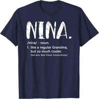 Nina majice za žene Mother Day Idea Slatka baka Nina majica