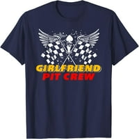 Djevojka Pit Crew Race Car Rođendanska Zabava Podudaranje Porodične Majice