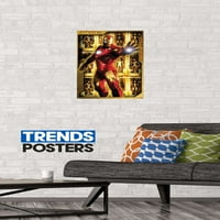 Marvel Cinemat univerzum - Iron Man - hodnik zidnog postera za oklop, 14.725 22.375