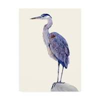 Zaštitni znak Likovna umjetnost 'Heron studija I' Canvas Art by Melissa Wang