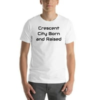 Nedefinirani pokloni XL Crescent City Rođen i podignuta pamučna majica kratkih rukava