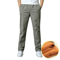Eczipvz Muške hlače Muška modna pantalona Pant Solid Boja elastična sportska pantalona za pantne kafe casual džep sportski pantring pant GY1, L