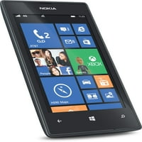 Obnovljena Nokia Lumia RM-8GB otključan GSM Windows OS Telefon-Crna