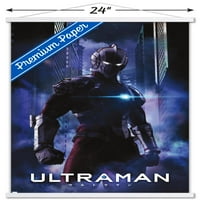 Ultraman - tamni zidni poster za jedan lim sa magnetnim okvirom, 22.375 34