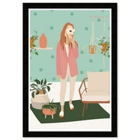 Wynwood Studio Prints Home Chill Fashion and Glam Fashion Lifestyle Wall Art Canvas Ispis Green 13x19