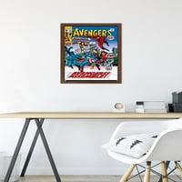 Marvel stripovi - osvetnici zidni poster, 14.725 22.375 Uramljeno
