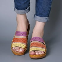 nsendm ženske sandale veličina široka širina Casual slobodno vrijeme na otvorenom debele ženske cipele