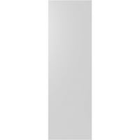 Ekena Millwork 18 W 71 H True Fit PVC horizontalni slat uokviren moderni stil fiksne kapke, crna
