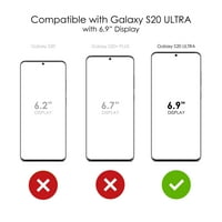 Razlikovna futrola za Samsung Galaxy S ULTRA prilagođena Ultra tanka tanka crna plastična navlaka-ljubičaste