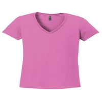 Normalno je dosadno-ženska majica V-izrez kratki rukav, do žena veličine 3XL - Florida