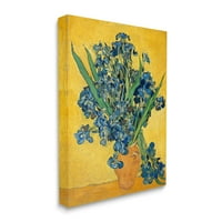 Kolekcija Za Uređenje Doma Stupell Van Gogh Irises Post Impresionistička Slika Platnena Zidna Umjetnost