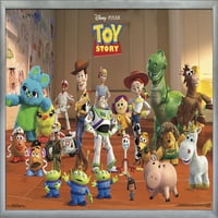 Priča o igračkama Disney Pixar - zidni poster kolaža s push igle, 22.375 34