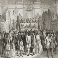 Crtanje državne lutrije u Guildhall-u, London 1739. Iz engleske i škotske povijesti, objavljeno 1882.