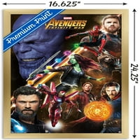 Marvel Cinematic univerzum - osvetnici - Infinity War - Challenge Zidni poster, 14.725 22.375