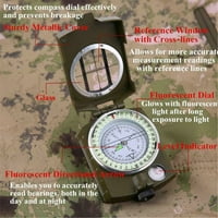 Elbourn Compass vodootporni ruksak za preživljavanje kompas za kampiranje-PC