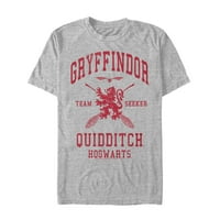 Harry Potter Gryffindor Hogwarts Quidditch muške i velike muške grafičke majice