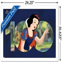 Disney 100th godišnjica - Snježni bijeli zidni poster, 14.725 22.375 Uramljeno