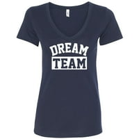 Dream Team Ženska Majica S V Izrezom