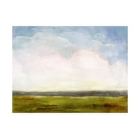Victoria Borges 'Cumulus Horizon II' platno Art