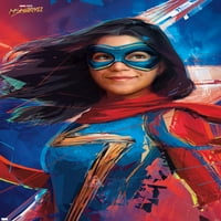 Marvel gospođa Marvel - Graffiti zidni poster, 22.375 34