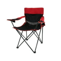 Texsport prevelika stolica za ruke - crna crvena