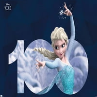 Disney 100. godišnjica - Zamrznuti zidni poster, 14.725 22.375