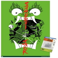 Samurai Jack - Ansambl zidni poster sa pućimpinima, 14.725 22.375