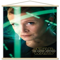 Star Wars: Sila budi - Leia Portret zidni poster sa drvenim magnetskim okvirom, 22.375 34