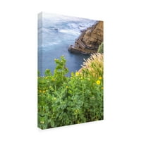 Joseph S Giacalone' Growing Up Above The Sea ' Canvas Art