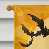 Carolines blaga bb1809chf Halloween Chihuahua zastava platnene kuće velika, višebojna