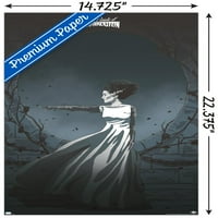Nevjesta Frankensteina - ilustracijski zidni poster, 14.725 22.375