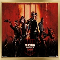 Call of Duty: Black Ops - Zombijski ključni umjetnički zidni poster, 22.375 34
