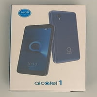Alcatel 5033E 16GB GSM otključan Android Smartphone-plavkasto Crna