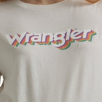 Wrangler® ženski zapadni redovni grafički kratkih rukava, veličina XS-3XL