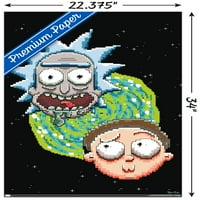Rick i Morty - Video igra zidni poster, 22.375 34