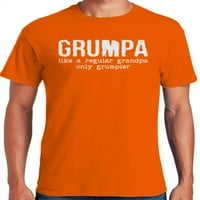 Grafički America Grumpa, kao običan Deda samo Mrzovoljniji Dan očeva muške T-Shirt
