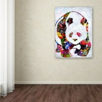 Zaštitni znak Fine Art 'Panda' platna umjetnost ArtpopTart