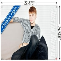Justin Bieber - Chillin zidni poster sa push igle, 14.725 22.375