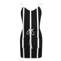 Gaecuw Sunkes for Womeny Trendy V izrez bez rukava iznad koljena kratka haljina Swing Haljine za odmor
