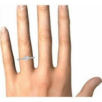 Carat T. W. Diamond Classic 14kt zaručnički prsten od bijelog zlata