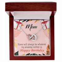 Mami Rođendanska poruka dom je mama nerazdvojna ogrlica