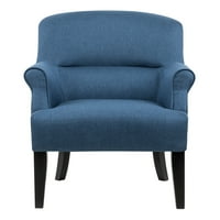 Homefare Welt Trim Accent Forch stolica u traper plavoj boji
