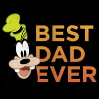 Junior je Mickey & prijatelji Očev dan Najbolji Goofy tata ikada Cowl vrat Duks Crni mali