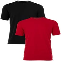 Athletic Works velike muške Quick Dry Performance mrežaste kratke rukave T-Shirt, 2-Pack
