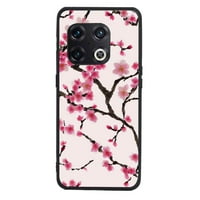 Cherry-Blossom-Slate futrola za OnePlus Pro 5G za žene i muškarce pokloni, Meki Silikonski stil otporan