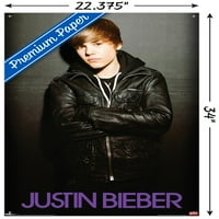 Justin Bieber - ljubavni zidni poster sa push igle, 22.375 34