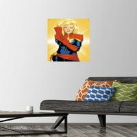 Marvel Cinemat univerzum - Kapetan Marvel - Rukovni zidni poster sa push igle, 14.725 22.375