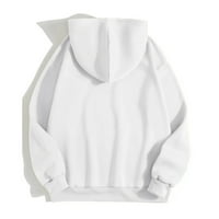 Ženske modne dukserice ženske dukserice Trendy Comfortable White XL